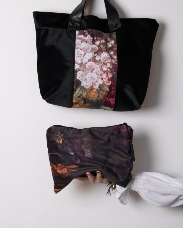 borsa tracolla velluto